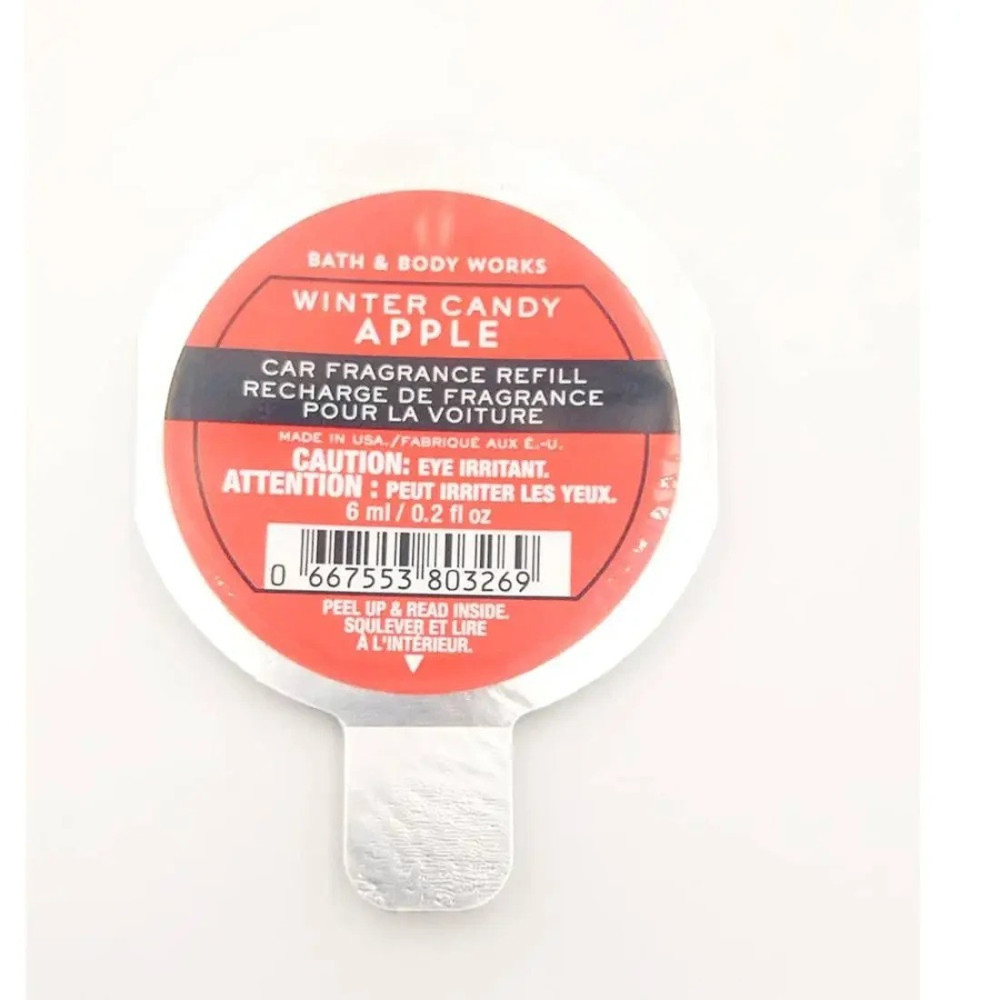 Bath & Body Works Winter Candy Apple Car Fragrance Refill, 6Ml