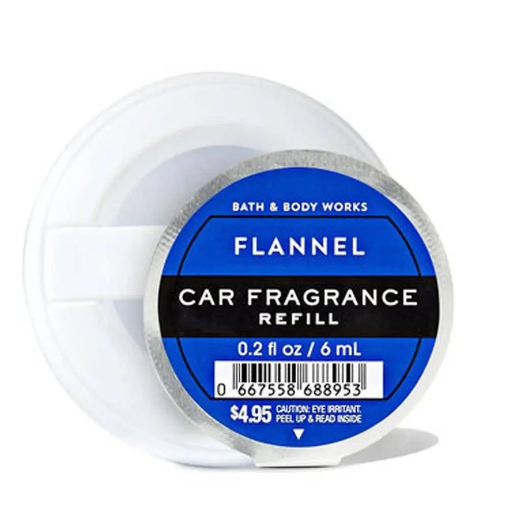 Bath & Body Works Flannel Car Fragrance Refill, 6Ml