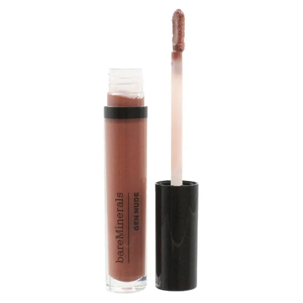 Bareminerals Gen Nude Patent Lip Lacquer Perf Lipstick For Women, 0.12Oz