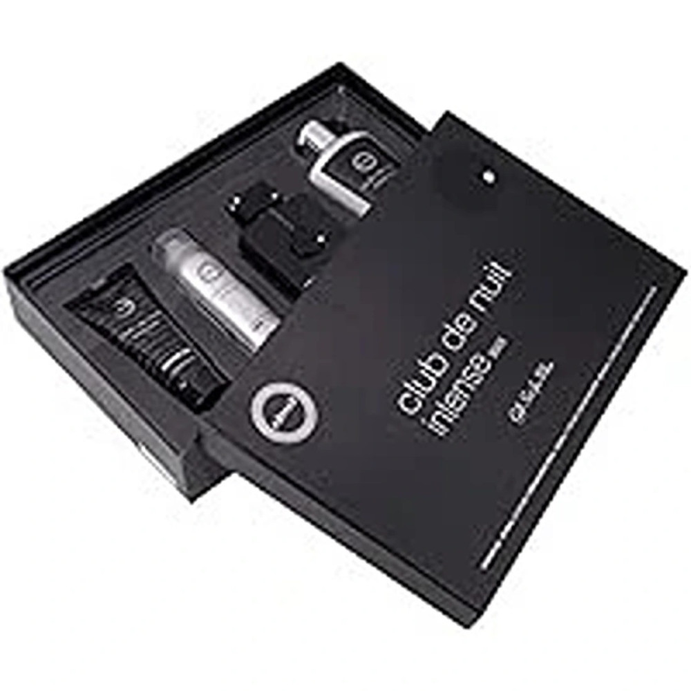 Armaf Club De Nuit Intense Man Extrait De Parfum 70Ml + Shower Gel 100Ml + Body Shower 50Ml + Exclusive Refill + Pouch