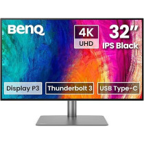BenQ 32 Inch 4K IPS Black UHD Thunderbolt Monitor For MacBook, Black
