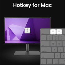 BenQ 32 Inch 4K IPS Black UHD Thunderbolt Monitor For MacBook, Black