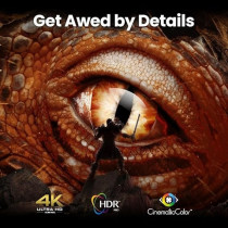 BenQ True 4K UHD 4LED Gaming Projector, White