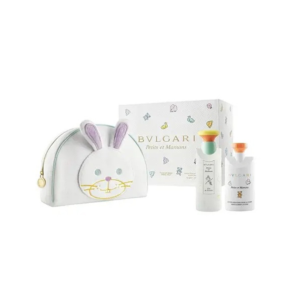 Bvlgari Petits Et Mamans Women Set Eau De Toilette 100Ml + Body Lotion 75Ml + Toiletry Pouch