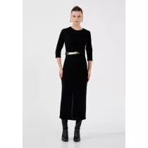 Mid-Length Midi Viscose...
