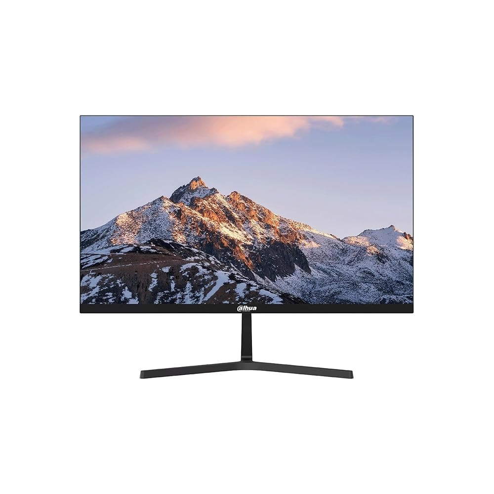 Dahua 24-Inch Full HD 1080p 100Hz Ultra-Thin, Borderless Monitor With Speakers (Built-in), HDMI, VGA, Black