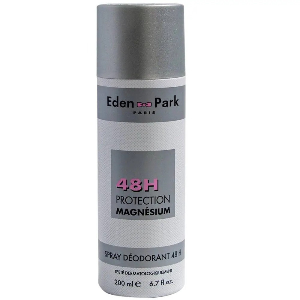 Eden Park 48H Protection Magnesium For Men Deodorant Spray, 200Ml