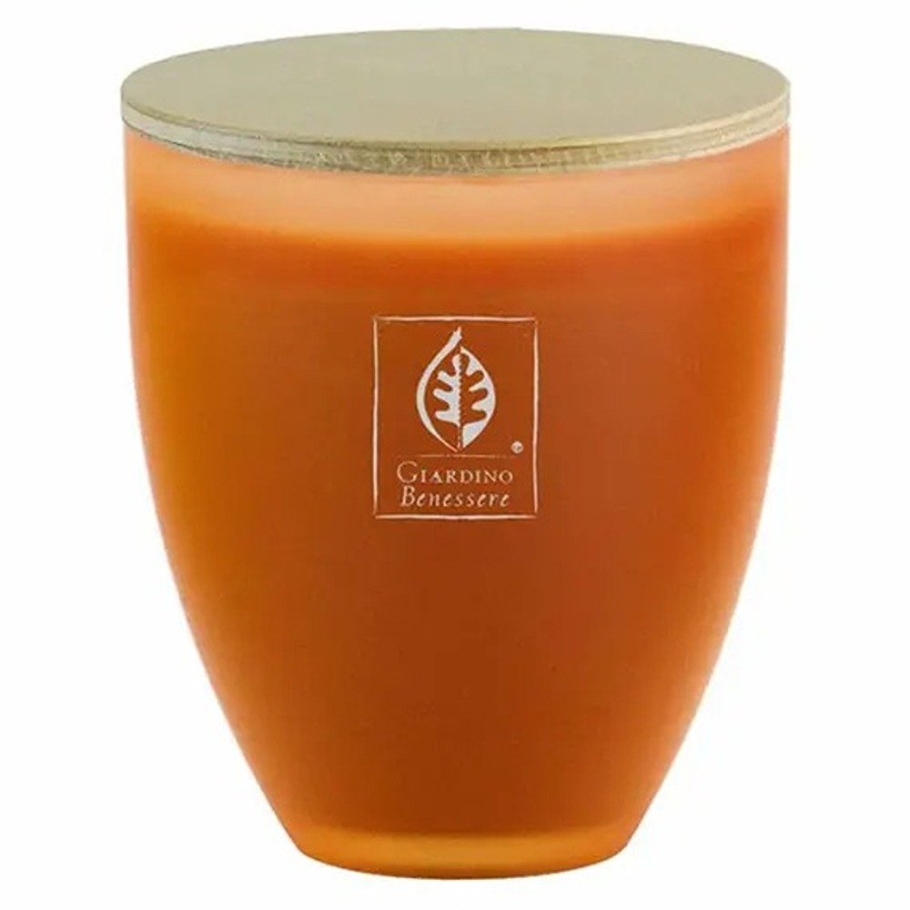 Giardino Benessere Amber 255G Scented Candle In Glass