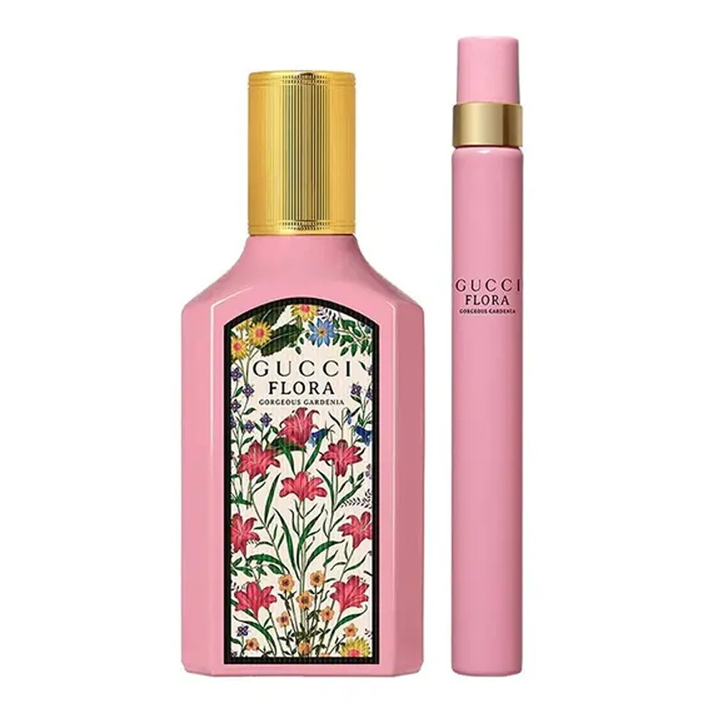 Gucci Flora Gorgeous Gardenia Women Set Eau De Parfum 50Ml + Eau De Parfum 10Ml