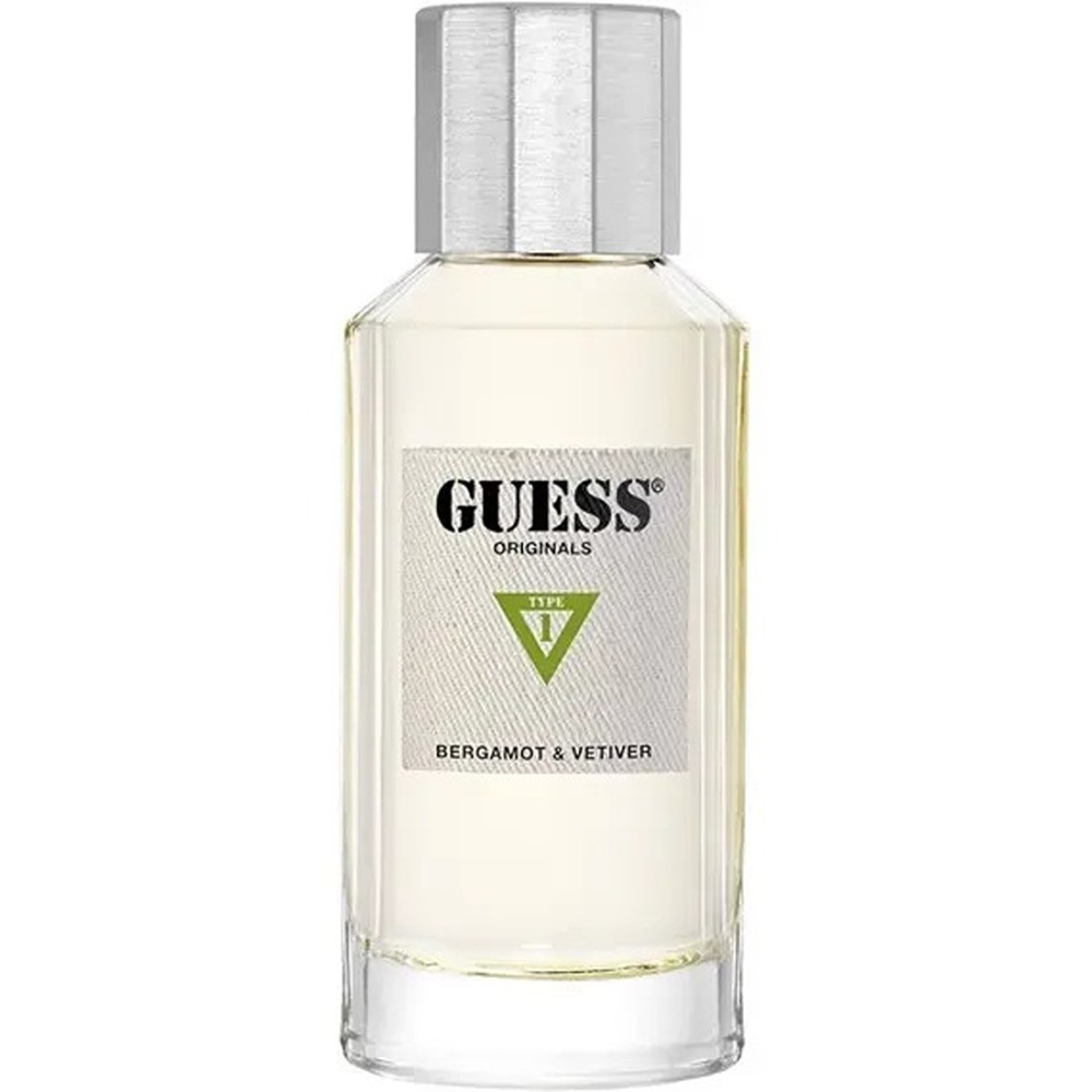 Guess Bergamot & Vetiver For Unisex Eau De Parfum, 100 Ml