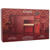 Guess Seductive Homme Red Men Set Eau De Toilette 100Ml + Body Spray 226Ml + Sg 100Ml + Pouch