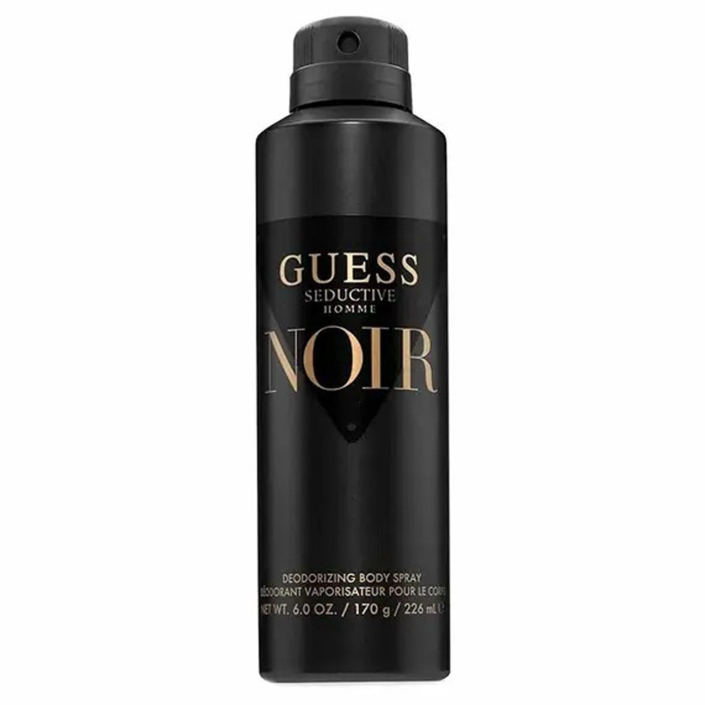 Guess Seductive Homme Noir For Men Body Spray, 226 Ml