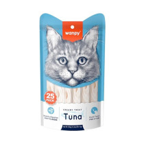 Wanpy Creamy Lickable Cat Treats Tuna 14g x 25pc