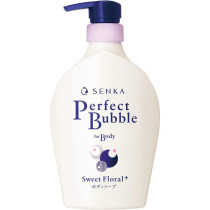 Senka Perfect Bubble For Body Wash Sweet Floral 500Ml