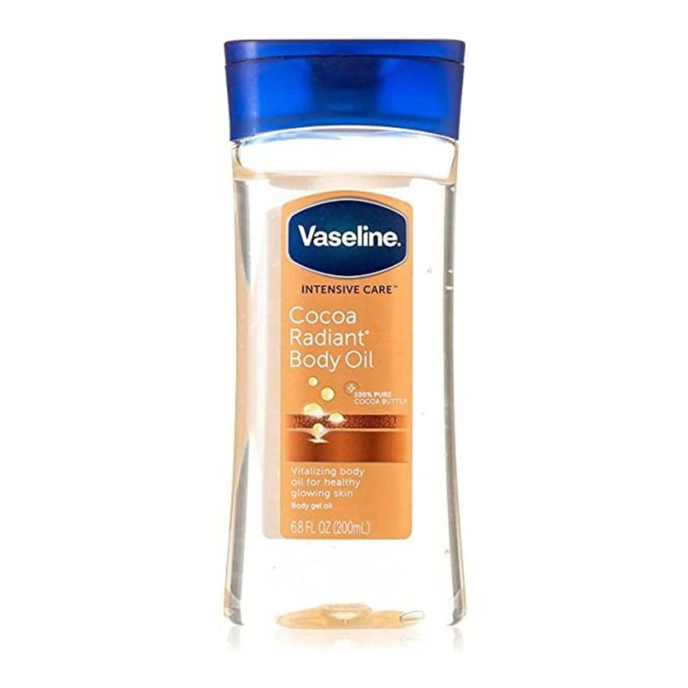 Vaseline Intensive Care Cocoa Radiant Body Oil White 200Ml