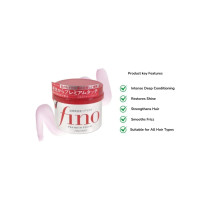 Fino Premium Touch Hair Mask 230G, Deep Conditioning Treatment For Dry And Damaged Hair