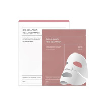 Biodance Bio-Collagen Real Deep Mask, Hydrating Over Night, Facial Sheet Mask, Pore Treatment, 4Pcs