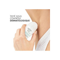 Vichy Deodorant Roll-On For Intense Perspiration Control, 48H Protection, Hypoallergenic, 50Ml