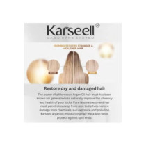 Karseell Maca Essence Repair Set, Collagen Hair Mask 500Ml, Maca Oil 50Ml