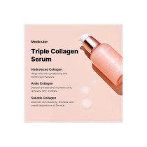 Medicube Triple Collagen Serum 1.85 Fl.Oz, Nourish Dull Skin With Triple Collagen Complex