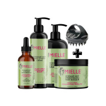 Mielle Rosemary Mint Strengthening Hair Care Set, 6 Pcs