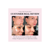 Medicube Collagen Overnight Peel Off Mask - Hydration And Elasticity, Reduces Sagging And Dullness, 2.53 Fl.Oz