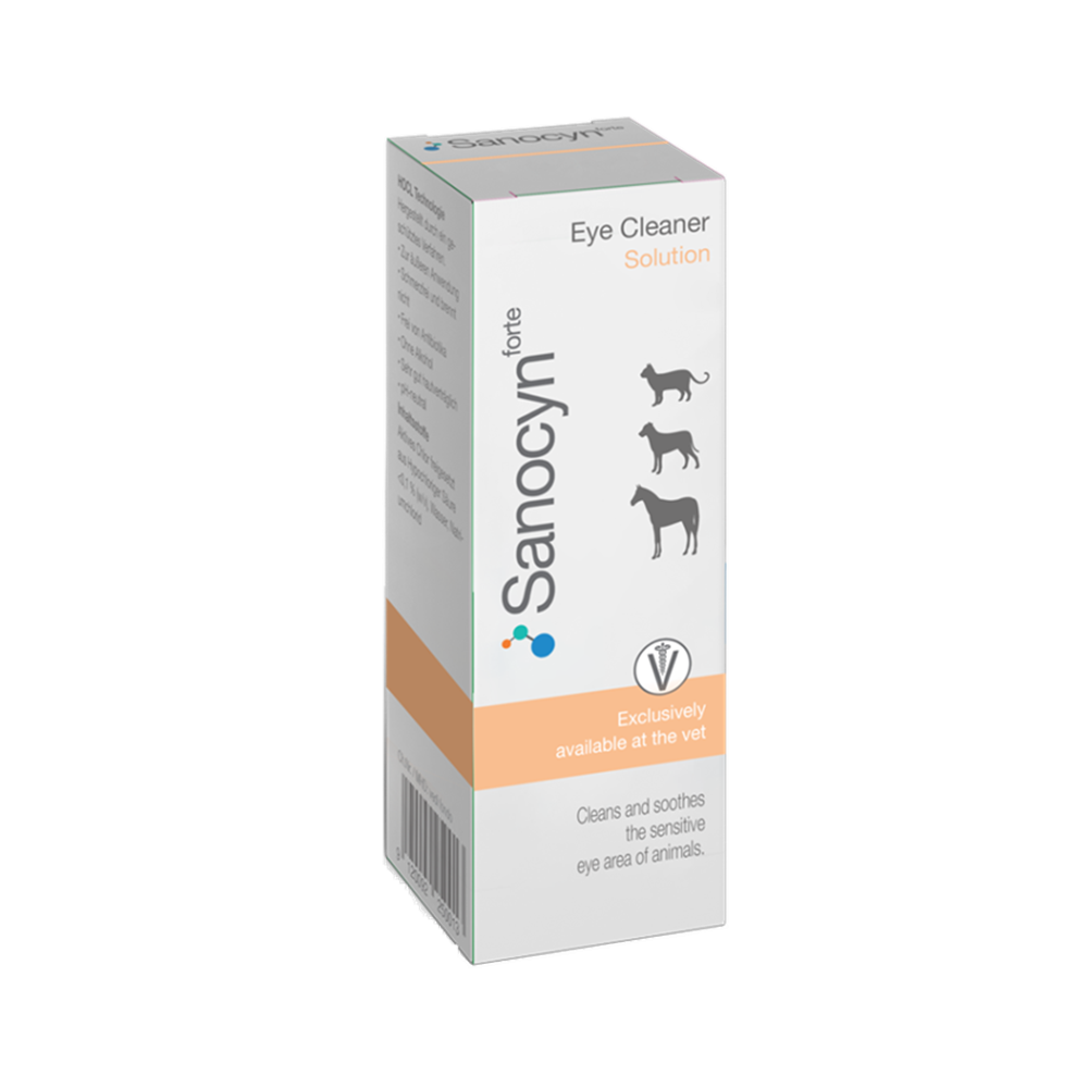 Sanocyn Eye Care. HOCL latest technology solution. Non toxic. No alcohol, antibiotics and steroids. (50 ml). Made in Austria