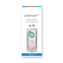 Sanocyn Microfiber Tooth Cleaner. Made in Austria