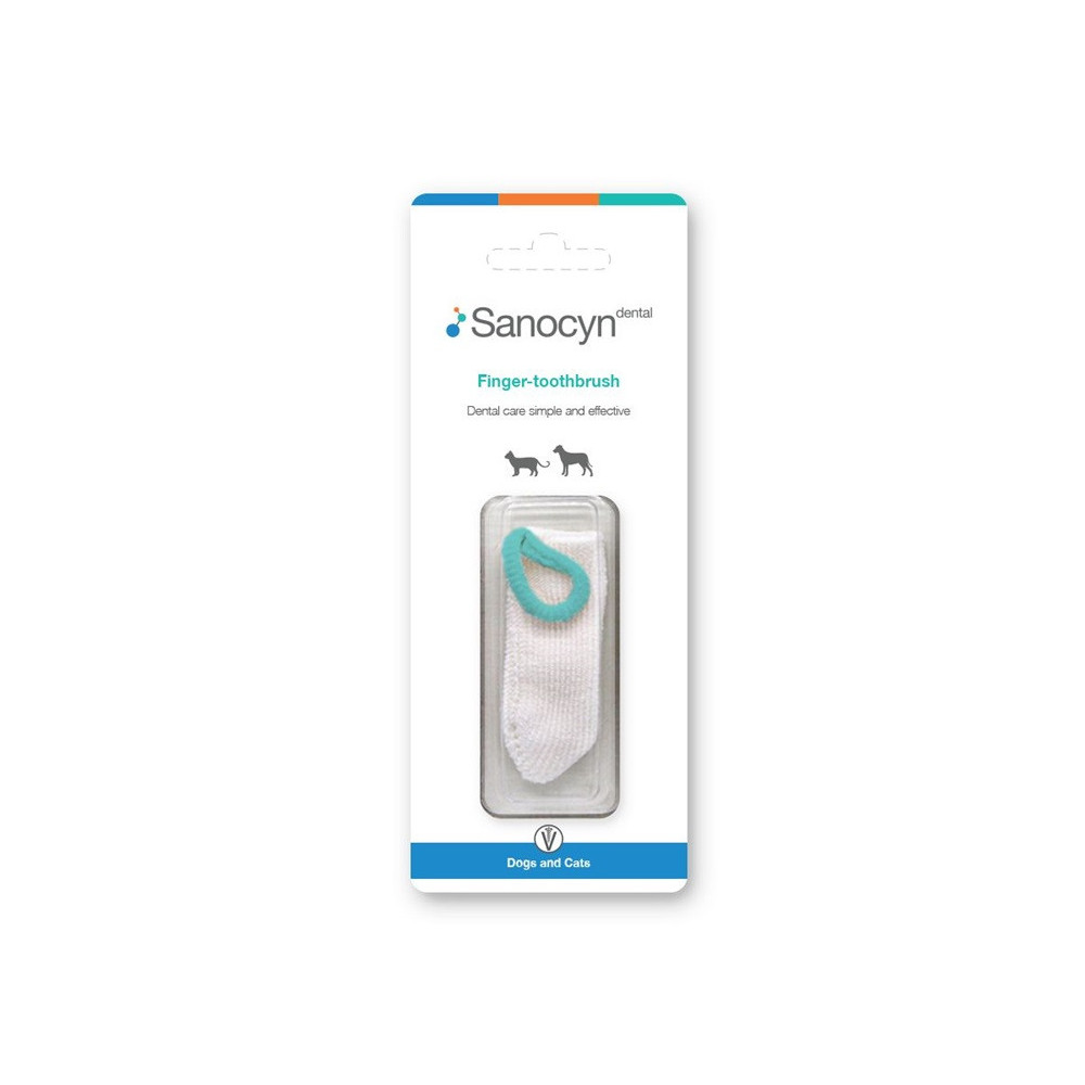 Sanocyn Microfiber Tooth Cleaner. Made in Austria