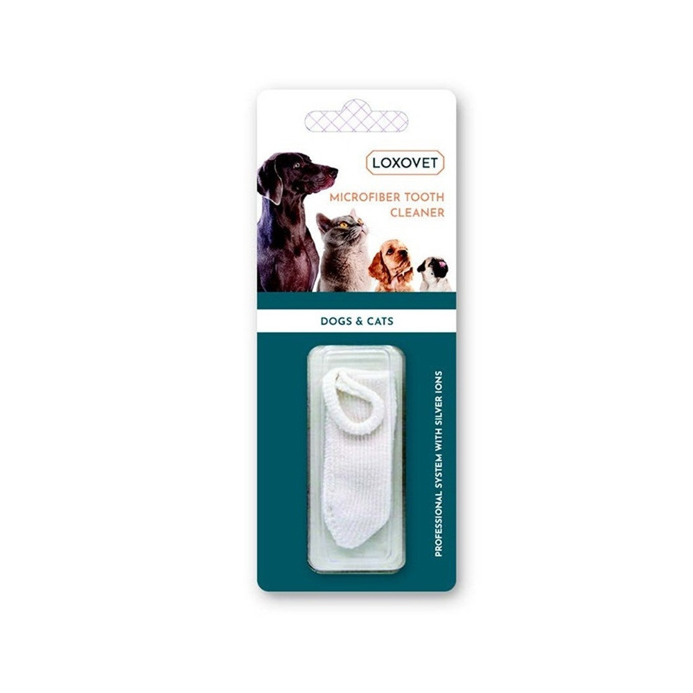 Loxovet Microfiber Tooth Cleaner. Made in Austria