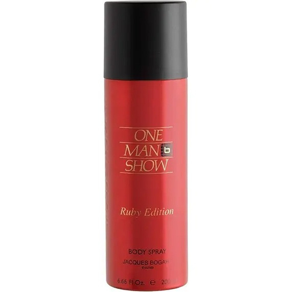 Jacques Bogart One Man Show Ruby Edition Men 200Ml Body Spray