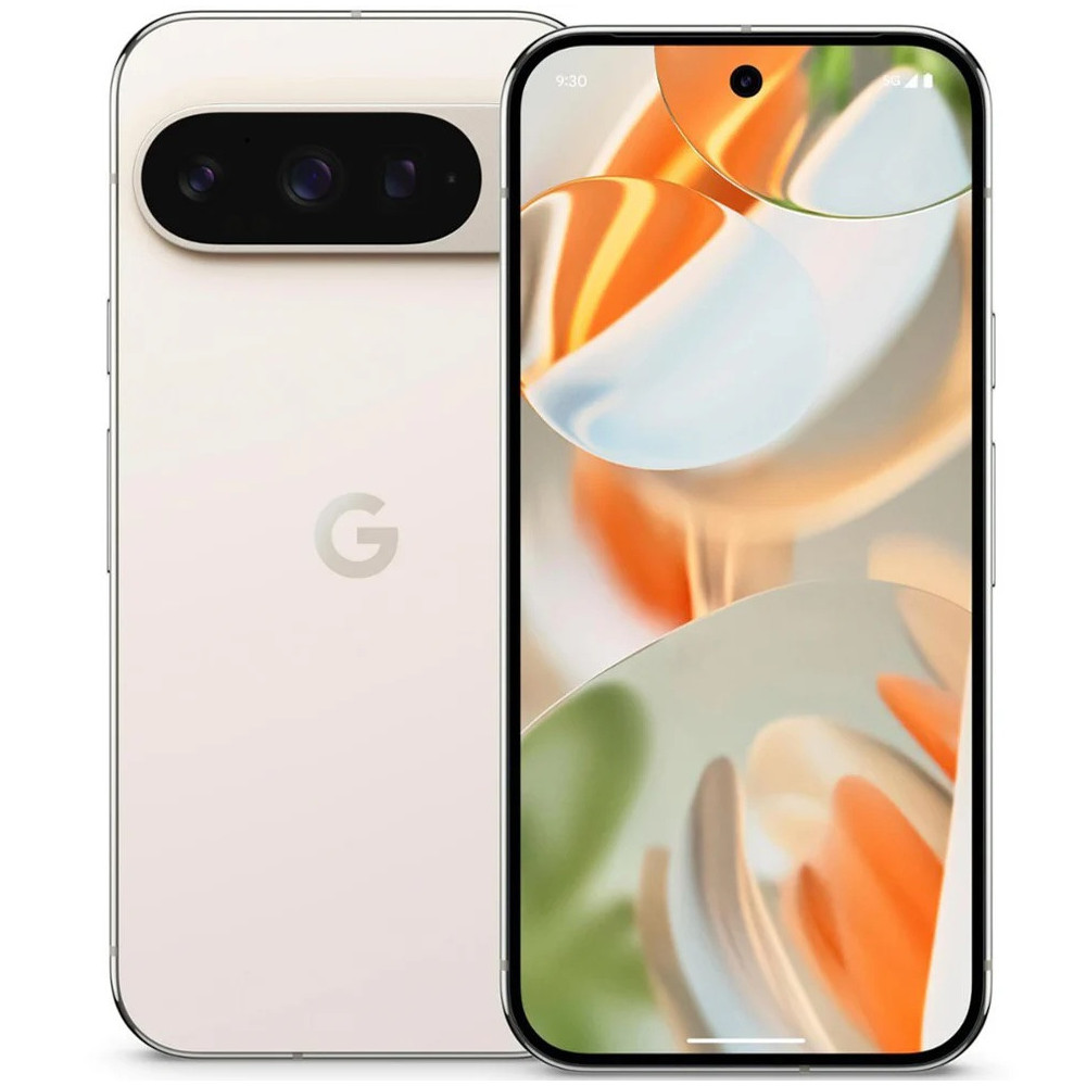 Google Pixel 9 Pro 5G 512GB, 16GB RAM Porcelain 1 Year Warranty