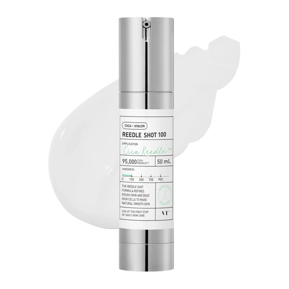 Vt Cosmetics Reedle Shot 100, Serum With Micro, Grain Centella Asiatica 50Ml