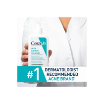 Cerave Acne Face Wash, Acne Cleanser With Salicylic Acid , 8 Fl Oz(2 Pack)