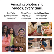 Google Pixel 8, 128GB 5G 8GB RAM, Obsidian 1 Year Warranty