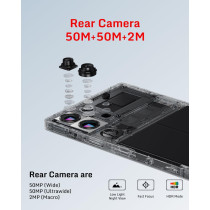 REDMAGIC 10 Pro, 5G Android Smartphone, 12GB 256GB, Dual Sim Unlocked Shadow, Global Version, 1 Year Warranty