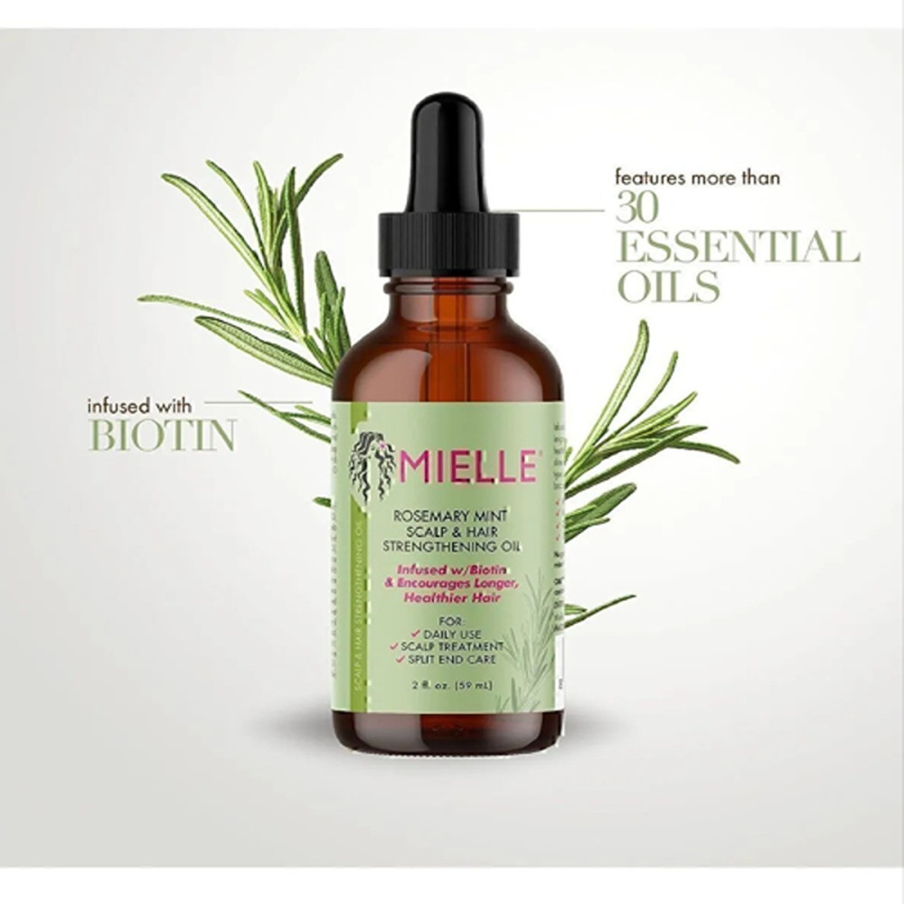 Mielle Organic Rosary Mint Hair Pre-Strengthening Dead 59Ml
