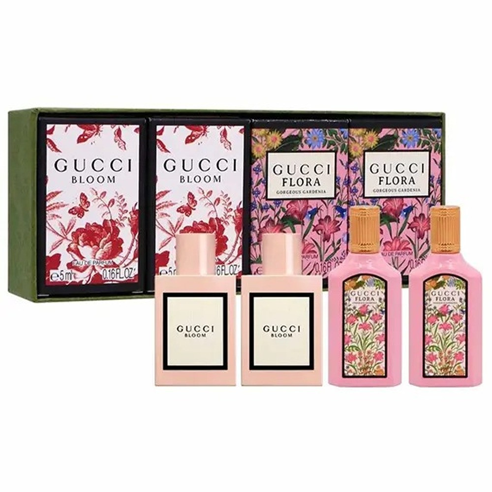 Gucci Eau De Parfum For Women Bloom 2 X 5Ml, Flora Gorgeous Gardenia, 2 X 5Ml