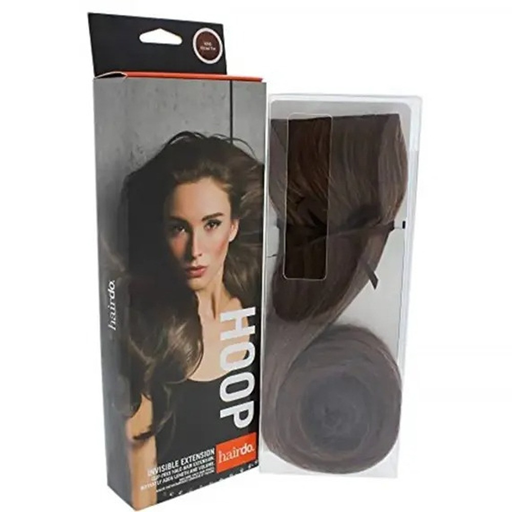 Hairdo Hoop Invisible Extension R28S Glazed Fire Clip Free Hair Extension, 1Pc