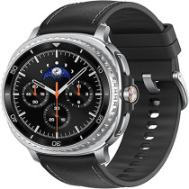 Samsung Galaxy Watch8 Classic Black, Bluetooth, 46mm Smartwatch, Cushion Design, Rotating Bezel, Quick Button, 3nm Processor, Sleep Coaching, Running Coach, 1 Year Brand Warranty