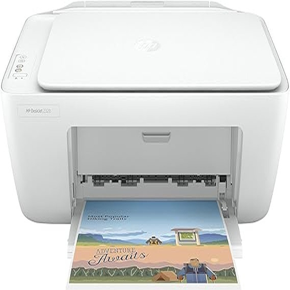 HP DeskJet 2320 All-in-One Printer, Color, Printer for Home, Print, Copy, Scan, Scan to PDF, 7WN42B