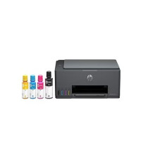 HP Smart Tank 581 Wireless All In One Printer, Print, Scan, Copy, Print up to 6000 black or 6000 Color Pages, 4A8D4A Grey/Black