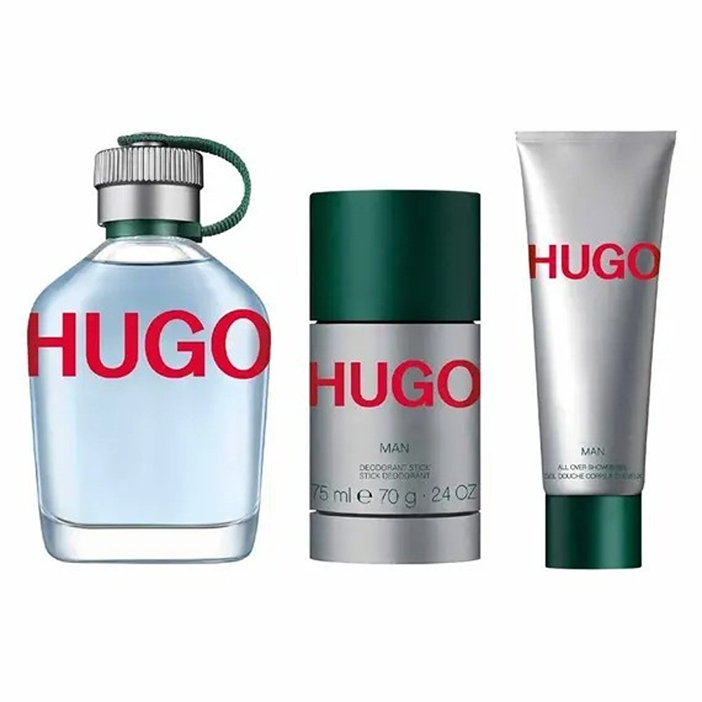 Hugo Boss Man Eau De Toilette-125Ml, Deo Stick-70G, Shower Gel-50Ml