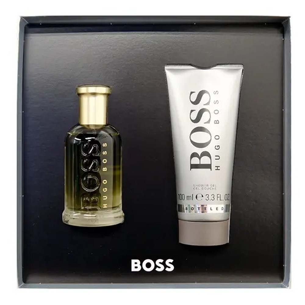 Hugo Boss Bottled For Men Eau De Parfum-50Ml, Shower Gel-100Ml
