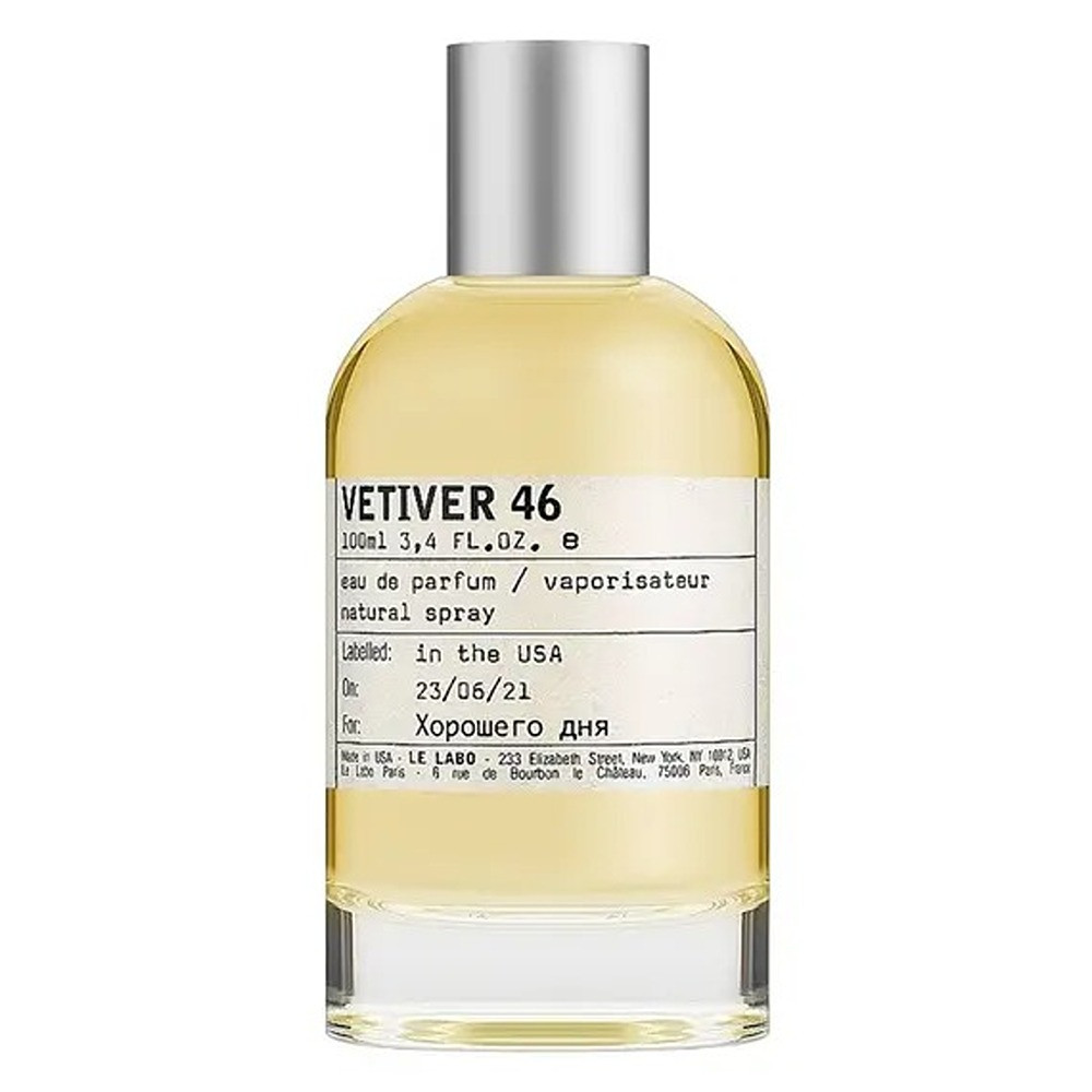 Le Labo Vetiver 46 For Unisex Eau De Parfum, 100 Ml