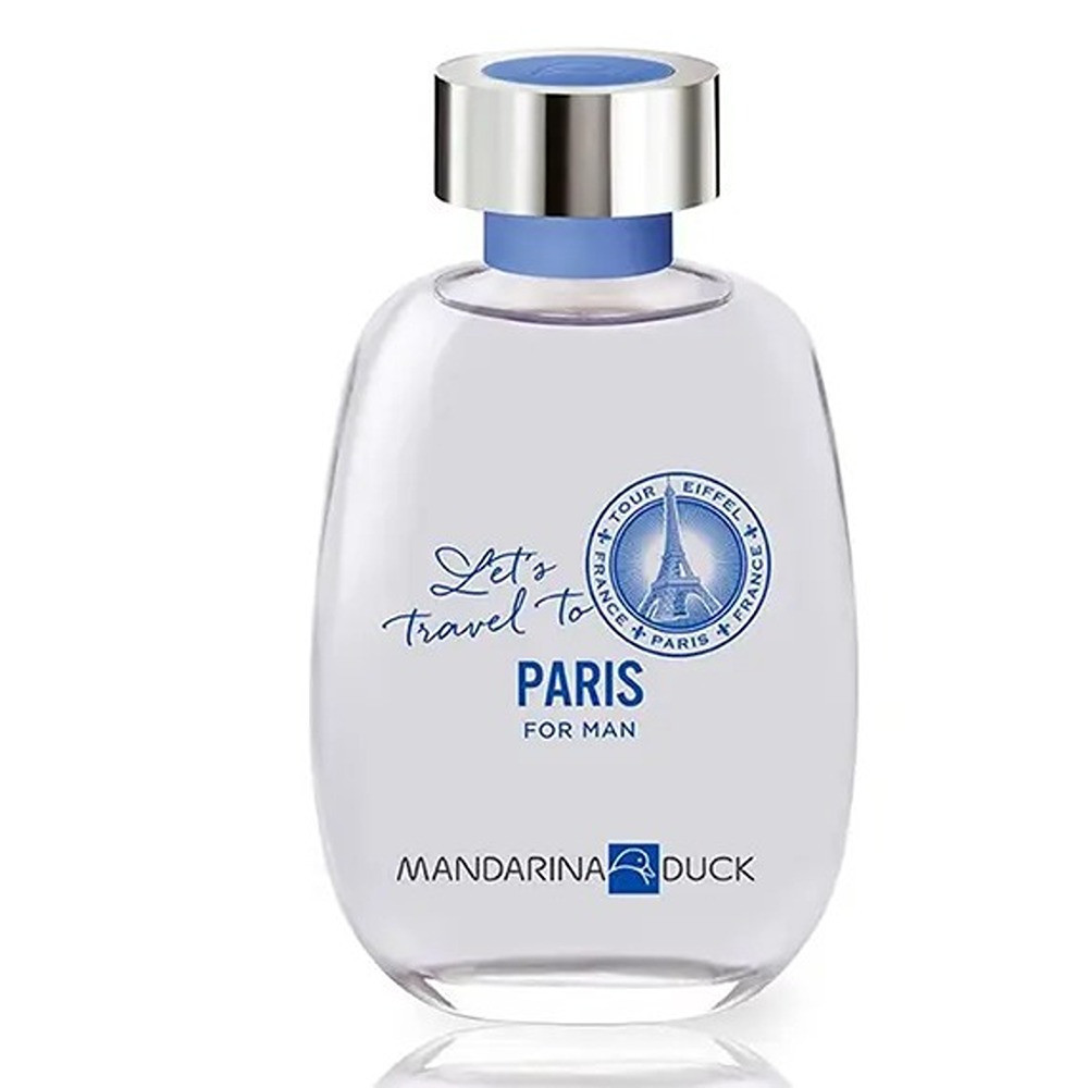 Mandarina Duck Let's Travel To Paris For Men Eau De Toilette, 100 Ml