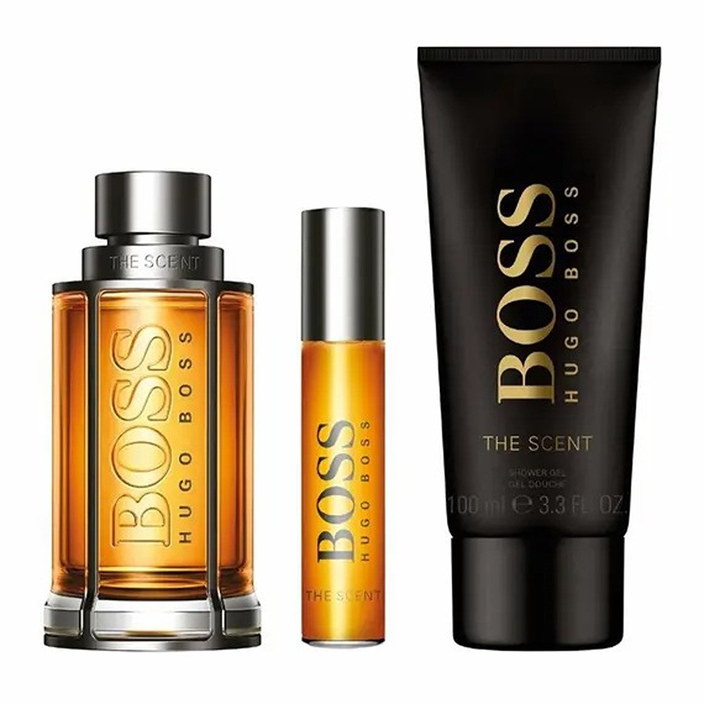 Hugo Boss Boss The Scent For Men Set Eau De Toilette 100Ml + Eau De Toilette 10Ml + Shower Gel 100Ml