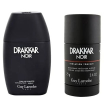 Guy Laroche Drakkar Noir For Men Set Eau De Toilette 100Ml + Deo Stick 75G