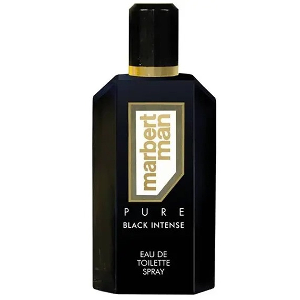 Marbert Man Pure Black Intense For Men Eau De Toilette, 125 Ml