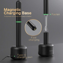 BEBIRD X17 Pro Ear Wax Removal Camera Endoscope, All Aluminum Body H-Speed WiFi 6 Axis Intelligent Gyroscope Safe Professional 1080p Smart Visual Ear Cleaner with Camera for Kid Adult Pet